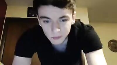 Cute Webcam Guy Cum Shots Handjob
