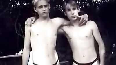 Outdoor Thrills: Twink Explosion - Blond Boys in Action!