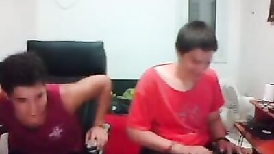 Young couple red - Bisexual Amateurs Handjob