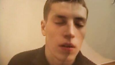 Oleg & Dimas Sex in the Entryway - Action Cum Shots Oral