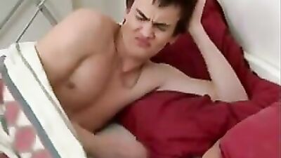 Double Penetration Twink Sandwich: Threesome Fucking