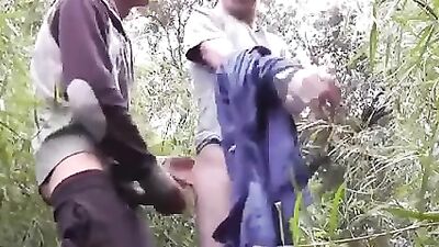 Outdoor Action: Rough Play with Wild Men!