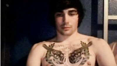 Jerking Emo Twink Caught by Spy on Sexy