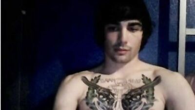 Jerking Emo Twink Caught by Spy on Sexy