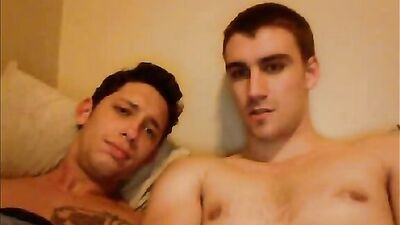 Twink Lovers Reunite for Bareback Action in College