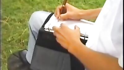 Outdoor Three-Way: Action Group Sex