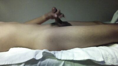 Young And Spunky Boy Masturbating Solo In The Bedroom!