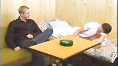 Hot Cabin Action: Three Men Seeking Pleasure