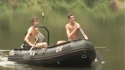 Gangbang on the Riverbank: Action-Packed Adventure