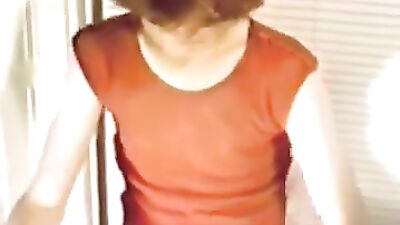 Red-Haired Hottie Cums in Classic Porn!