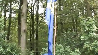 Camping with 3 Hunks: Action-Packed Gay Porn Adventure