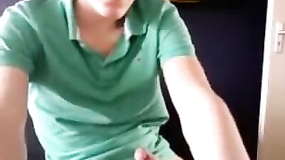 Jerking on Cam with Cute 18yo Dude - Web-Cam Version