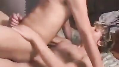 Waking up fresh Bareback Gang Bang