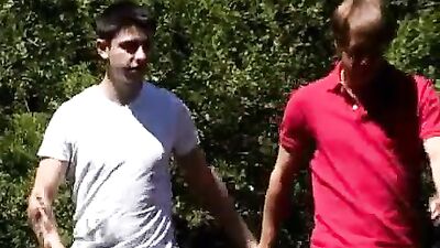 Bareback in the Countryside: Two English Boys Explore Their Wild Side!