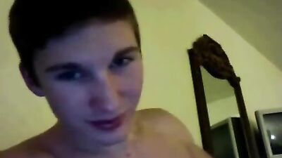 Cumming in Glass: Boys Wild Orgasm!