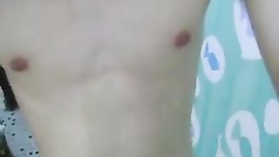 Asian Twink Brushing Teeth: A Cute Oral Experience!