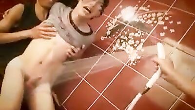 Asian Fuckfest - Two Guys and a Twink