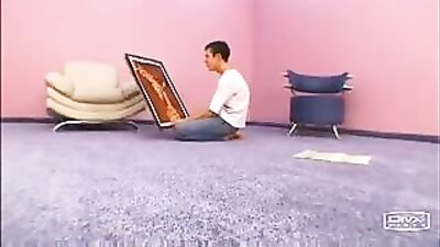 Raw Sex on White Sofa!!