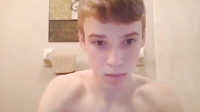 Cute Blondie Unleashes His Web-Cam Desires!