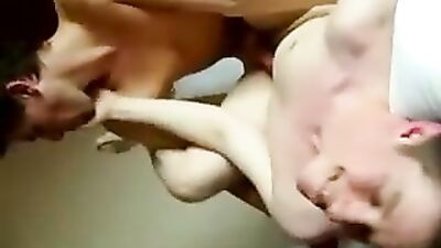 Horny Twink Hotel Room Orgy - Action!