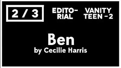 Gay Porn: Ben Jacobsens Vanity Teen Episode 2 by Cecilie Harris