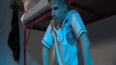 Czech Boy Splattered by Monster Cock