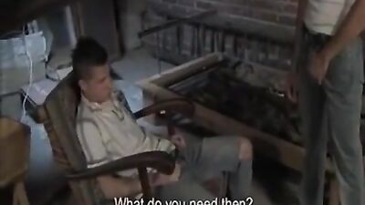 Czech Boy Splattered by Monster Cock