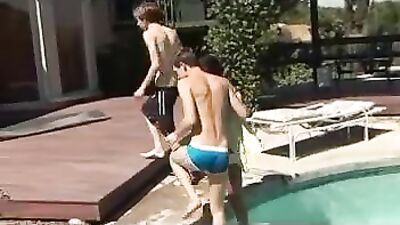 Barebacked Triple Threat: Three Teen Boys Going Wild in the Sack