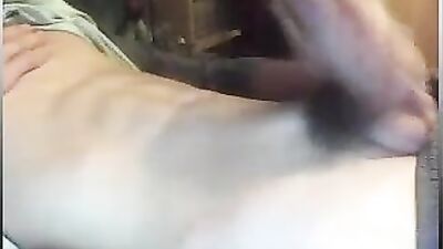 Teen Cock Web-Cam: A Young Mans Pulse-Pounding Erection
