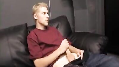 Blond Stud Sucks Cock: Hardcore Oral Action