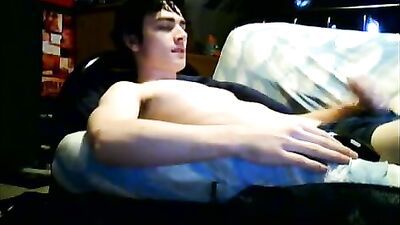 Young Hunk Cums in his Boxers - A Solo Adventure
