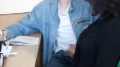 Gay Porn Classroom Jerk-Off: Exploring Amateur Pleasure