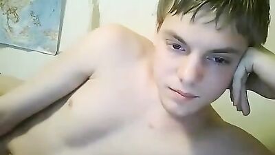 Young Camboy Cutsie - Web-Cam Boy Solo Adventures