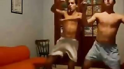 Dance & Bareback - Amateur Boys Dancing and Fucking!