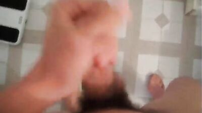 Gay Bathroom Wank! - Explore the passion of straight boys in this hot gay porn video.