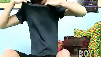 Gay Porn Twink Masturbation Solo Video ===================================