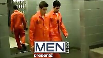 Prison Shower - Hardcore Action with Hot Guys Inside!