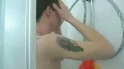 Shower Frenzy - Solo Gay Porn Video!