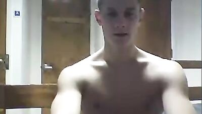 Gay Porn Dorm Solo Show