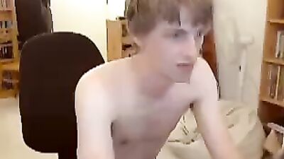 Miles Cute Boy Jerking - The Return (Gay Porn Video)