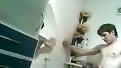 Gay Porn Threesome in Bathroom - Straight Boys