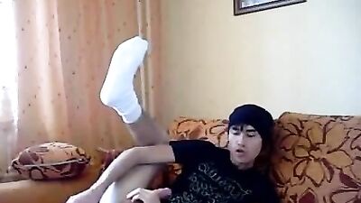 Gay Twink Dildo Fetish Solo