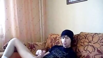 Gay Twink Dildo Fetish Solo