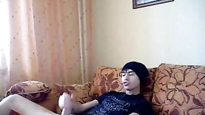 Gay Twink Dildo Fetish Solo