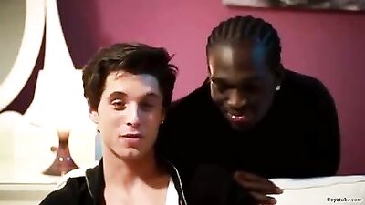 Interracial Heat: Tyler and Johnnys Sizzling Affair!