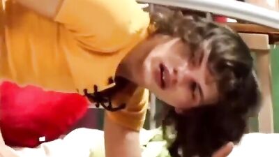 Long Hair Twink - Action Packed Thrill Ride!