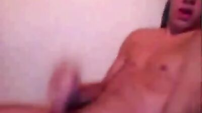 Cute horny bon cums twice