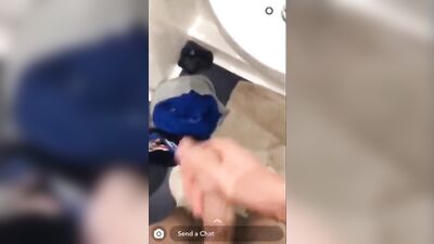 Snapchat boys porn cumshooter