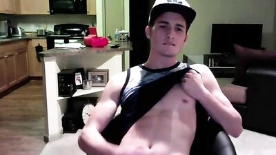 Web-Cam Amateur Jerker: Cock-Jerking Apartment Adventure