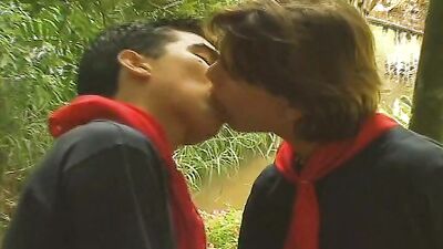 Woodsy Wonders: Two Scouts Get Cumming in the Woods!